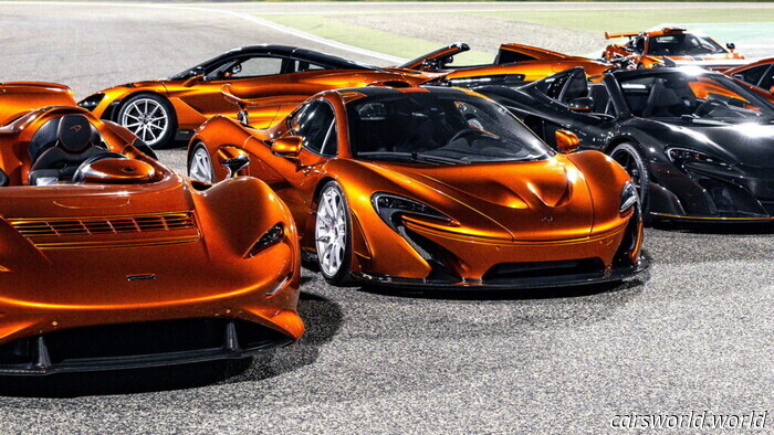 Within a $70 million McLaren vault that is set to be opened | Carscoops